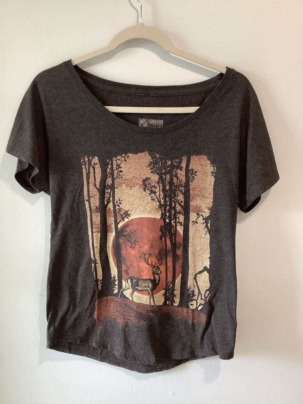 Curbside Graphic Tee - Buck Moon
